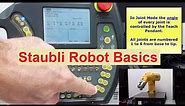 Staubli Robot Teach Pendant Basics
