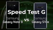 Samsung Galaxy Note 9 (Snapdragon) vs Samsung Galaxy S10e (Exynos )