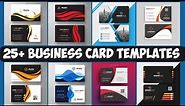 25+ BUSINESS CARDS / CALLING CARDS TEMPLATES FREE DOWNLOAD- PSD FILE (2022)