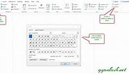 How to Type or Insert INFINITY symbol ∞ in MS WORD?
