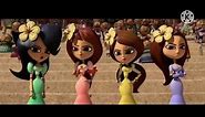 Claudia,Rosa,Glória and Yolanda (Ice) The book of life