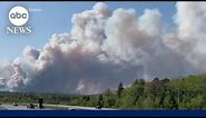 Canadian wildfire smoke creates air quality emergency