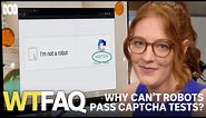 Why can't robots check the box that says 'I'm not a robot'? | WTFAQ | ABC TV + iview