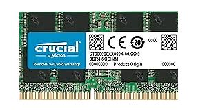 Crucial RAM 4GB DDR4 2400 MHz CL17 Laptop Memory CT4G4SFS824A