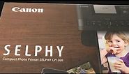 Canon Selphy CP1300 Setup