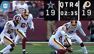 The Craziest Game-Winning Field Goal Sequence in NFL History! (Cowboys vs. Redskins Week 9, 2006)