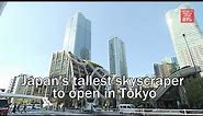 Japan's tallest skyscraper to open in Tokyo