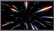 Flying through Stars Warp Speed Space Universe Spaceship | 8 Hours Screensaver