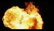 Fire Ball Explosion - Flames - 4K - Creative Commons Stock Footage - Free download