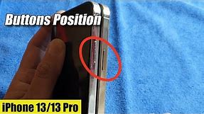 Comparing Button's Position and Size on the iPhone 13 Pro Vs iPhone 12 Pro