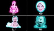 🔊 60 "Baby Crying, Giggling and Laughing" Sound Variations in 215 Seconds