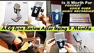 AKG Lyra review after using 9 months | Long term use review | Professional Studio Mic #akglyra