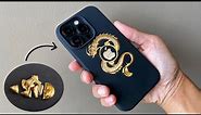 i put 18k gold into my phone case - i make jewelry for my phone