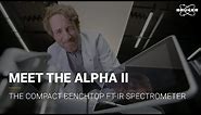 Bruker FTIR Spectrometer ALPHA II: Combining ease in use with high performance