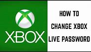 How to Change Xbox Password