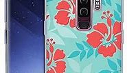 Head Case Designs Hibiscus Hawaiian Patterns Soft Gel Case Compatible with Samsung Galaxy S9+ / S9 Plus