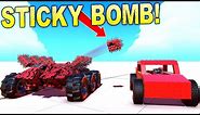 I Invented the Sticky Bomb Tank! It's Covered in Throwable Sticky Bombs! - Trailmakers Gameplay