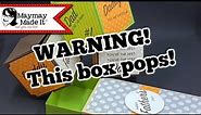 DIY Pop Up Cube Surprise Box Tutorial for Dad