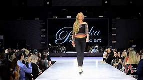 Priska Wearable Art fashion runway during Fashion Minga Fall 2013 during LA Fashion Week LAFW