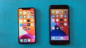 iPhone 7 Plus vs iPhone X in 2021