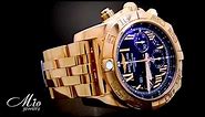 Mens Limited Edition Breitling Navitimer Chronomat 44 18k gold Automatic Watch