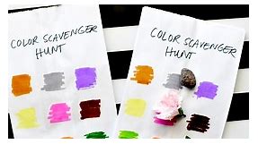 This Easy Scavenger Hunt Gets Kids Hunting for Objects by Color