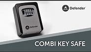 How to install the Defender Combination Key Safe - Wall Mounted Key Lock Box - Installation Guide