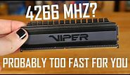 Patriot Viper 16GB 4266 MHz DDR4 "Blackout Edition" - How Fast is Too Fast for AMD?