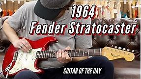 Fender 1964 Stratocaster Candy Apple Red | Guitar of the Day