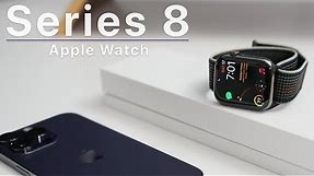 Apple Watch Series 8 Unboxing, Setup and Review