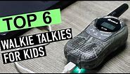 Best Walkie Talkies for Kids 2020! [Top 6 Affordable Picks]