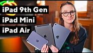 Which iPad Should You Buy in 2022 ?! iPad Mini vs Air vs 9th Gen