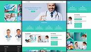 How to make doctor website using HTML CSS | doctor website