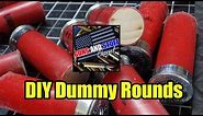 How to make 12 gauge dummy / practice rounds