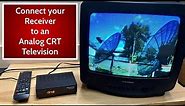 Options to Connect your Satellite Receiver to an Analog CRT Television