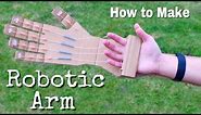 How to Make a Robotic Arm at Home out of Cardboard - Amazing things You can Make at Home