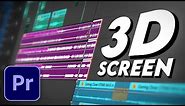 Create a Basic 3D Screen Effect in Premiere Pro