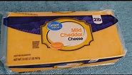 Great Value Mild Cheddar Cheese, Walmart Cheese, Macaroni and Cheese