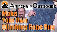 How to Make a Climbing Rope Rug Using the Prolong Knot
