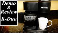 Keurig K-Duo Coffee Maker Review and Demo