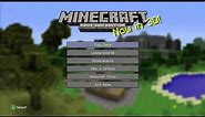 Minecraft: Xbox 360 Edition Title Screen (Xbox 360)