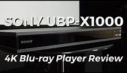 Sony UBP-X1000ES Ultra HD Blu-ray Player Review