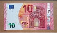 New 10 Euro Banknote (Ten Euro / 2014) Obverse & Reverse