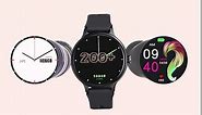 FITVII Smart Watch Answer/Make Call, Fitness Tracker with 24/7 Blood Pressure Heart Rate and Blood Oxygen Monitor, Sleep Tracker Calorie Step Counter Waterproof Smartwatch for Android iOS Women Men