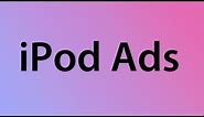 Every Apple iPod Ad ever. (2001-2012)