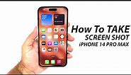 iPhone 14 Pro / 14 Pro Max - How to Screenshot ( 2 Super New Ways)