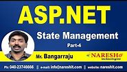 ASP.NET State Management Part 4 View State & Control State | ASP.NET Tutorials | Mr.Bangar Raju