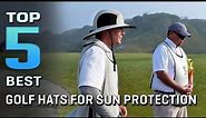 Top 5 Best Golf Hats for Sun Protection [Review 2023] - Sun Bucket Golf Hat/Men’s Kaden Crushable