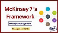 Mckinsey 7s Framework Model | Explained in Detail for BBA / MBA / B.Com