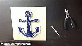 DIY Anchor String Art with Instructions